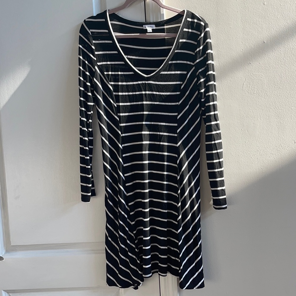 Lovefire Black Striped Dress